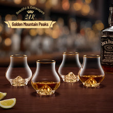 Load image into Gallery viewer, DUJUST Curvaceous Whiskey Glasses Set of 4 (7oz/205ml)