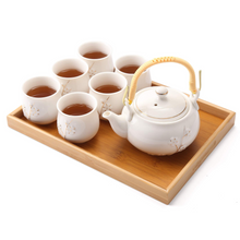 Load image into Gallery viewer, Japanese Tea Set  (white)
