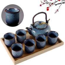 Load image into Gallery viewer, Japanese Tea Set (Light Blue)