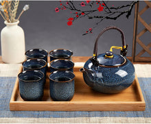 Load image into Gallery viewer, Japanese Tea Set (Light Blue)