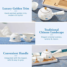 Load image into Gallery viewer, DUJUST Porcelain Chinese Tea Set
