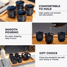 Load image into Gallery viewer, Japanese Tea Set (Dark Blue)