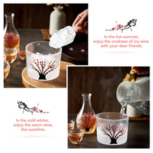 Load image into Gallery viewer, Japanese Sake Set (Handcraft Pink Cherry)