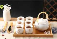 Load image into Gallery viewer, Japanese Tea Set  (white)