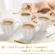 Load image into Gallery viewer, Luxury Coffee Mug Set of 4