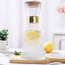 Load image into Gallery viewer, Glass Carafe with Lid (34oz)