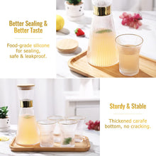 Load image into Gallery viewer, Glass Carafe Set