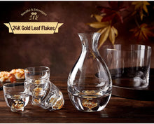 Load image into Gallery viewer, Japanese Sake Set (Crystal Sake Glass)