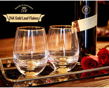 Load image into Gallery viewer, Stemless Wine Glasses Set of 4 (14oz)