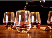 Load image into Gallery viewer, Stemless Wine Glasses Set of 4 (14oz)