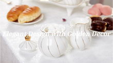 Load image into Gallery viewer, White Cream & Sugar Set
