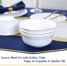 Load image into Gallery viewer, White Cereal bowl Set (20 OZ)
