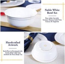 Load image into Gallery viewer, White Cereal bowl Set (20 OZ)