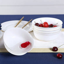 Load image into Gallery viewer, White Cereal bowl Set (20 OZ)