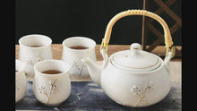 Load and play video in Gallery viewer, Japanese Tea Set  (white)