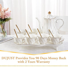 Load image into Gallery viewer, Luxury White Tea Set of 6