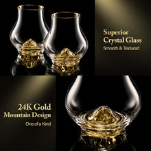 Load image into Gallery viewer, DUJUST Curvaceous Whiskey Glasses Set of 4 (7oz/205ml)
