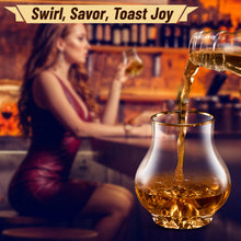 Load image into Gallery viewer, DUJUST Curvaceous Whiskey Glasses Set of 2 (7oz/205ml)
