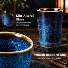 Load image into Gallery viewer, DUJUST Unique Kiln-Altered Glaze Shot Glass Set (1.7oz/50ml) - 2pcs
