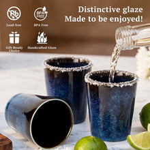 Load image into Gallery viewer, DUJUST Unique Kiln-Altered Glaze Shot Glass Set (1.7oz/50ml) - 2pcs
