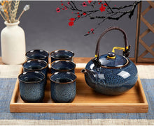 Load image into Gallery viewer, Japanese Tea Set  (Light Blue)
