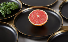 Load image into Gallery viewer, Matte Black Porcelain Dinner Plates of 6, 10.5 inch
