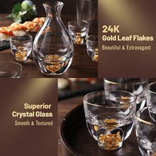 Load image into Gallery viewer, Japanese Sake Set (Crystal Sake Glass)
