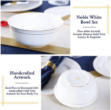 Load image into Gallery viewer, White Cereal bowl Set (20 OZ)
