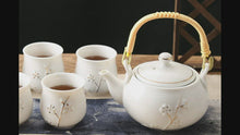 Load and play video in Gallery viewer, Japanese Tea Set  (white)
