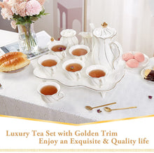 Load image into Gallery viewer, Luxury White Tea Set of 6
